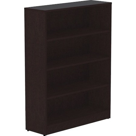 Lorell BOOKCASE, 4 SHELF, ESPRS LLR18227